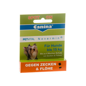 Canina Petvital Novermin Kleine Hond - 2 ml