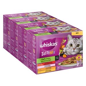 Whiskas Multipack  Tasty Mix Portiezakjes 48 x 85 g - Chef's Choice in saus