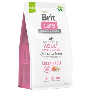 Brit Care - Dog - Sustainable Adult Small Breed - Huhn & Insekten - 7 kg