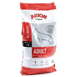 Arion 12kg  Original Adult All Breeds Active Kip & Rijst Droogvoer voor honden