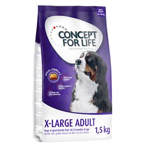 4x 1,5kg X-Large Adult Concept for Life Hondenvoer