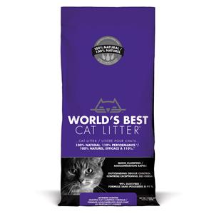 World's Best 12,7kg Lavendelgeur  Kattenbakzand