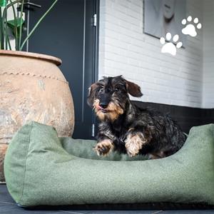 Madison Outdoor-Hundebett Manchester taupe 67 cm, 22 cm, 67 cm