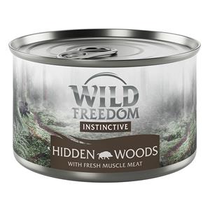 Wild Freedom Instinctive 6 x 140 g - Verborgen Bos - Wild Zwijn