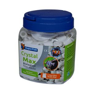 SuperFish Crystal Max Media - Filters - 1000 ml Wit