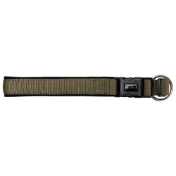 WOLTERS Hundehalsband Professional Comfort oliv, Gr. -1, Breite: ca. 1,5 cm, Halsumfang: ca. 20 - 24 cm