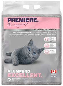 Premiere Excellent Klumpstreu, Babypuder-Duft 14,4 kg