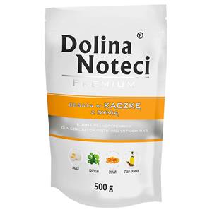 20 X 500 g Dolina Noteci Premium Pouches Eend met Pompoen Natte Hondenvoeding