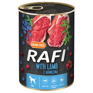 Rafi 24x400g  Adult met lam, bosbes en veenbes nat hondenvoer