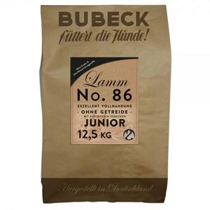 Bubeck Nr. 86 Junior Lammfleisch mit Kartoffel und Bierhefe Hundetrockenfutter