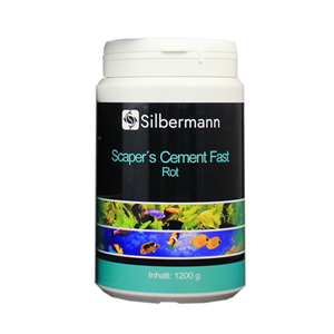 Silbermann Scaper's Cement Fast Rot 1200 g