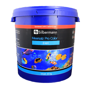 Silbermann Meersalz pro Color KH 0 - 20 kg
