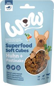 Wow Superfood Soft Cubes 150 Gramm Hundesnack