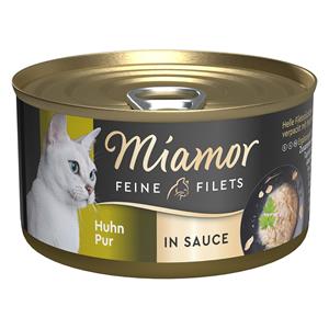 Miamor Feine Filets  Pur in Sauce 24 x 85 Gramm Katzennassfutter