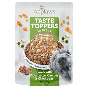 Applaws Taste Toppers in Saus 12 x 85 g Hondenvoer - Lam, Wortel, Courgette & Kikkererwten