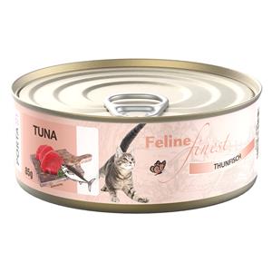 Porta 21 6x85g Feline Finest Tuna kattenvoer nat