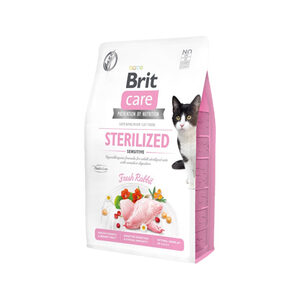 Brit Care Fresh Rabbit getreidefrei Sterilized / Sensitiv Katzentrockenfutter