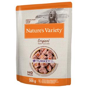 Nature’s Variety Nature's Variety Original Paté No Grain Medium/Maxi Adult Hondenvoer - Kalkoen 16 x 300 g