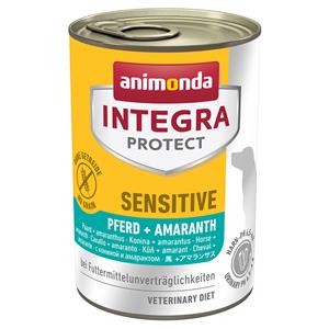 Animonda Integra Protect Sensitive Blik 24 x 400 g Hondenvoer - Paard & Amarant