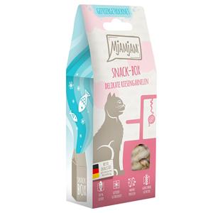 2x25g MjAMjAM Snackbox Heerlijke Koningsgarnalen Kattensnacks