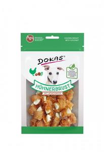 Dokas Hühnerbrust mit Kokosnuss Hundesnack