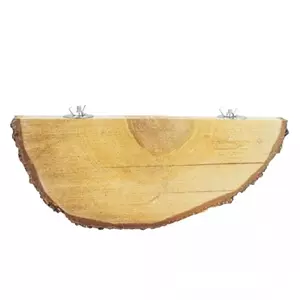 Back Zoo Nature Rustplank Hout 1/2 Rond