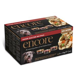 Encore Blik Mix 20 x 156 g  - Voordeelpakket: Mix 20 x 156 g - Chicken Selection