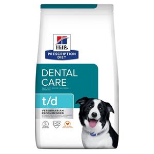 Hill's Prescription Diet T/D Dental Care Hundefutter 2 x 4 kg