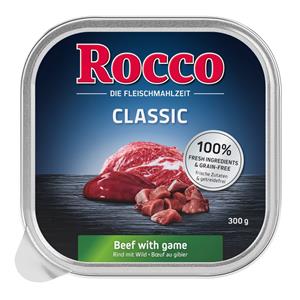 9x300g Rund met Wild Rocco Hondenvoer