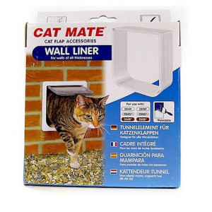Cat Mate Rahmen für Katzenklappen Weiß