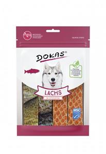 Dokas Lachs in Streifen Hundesnacks