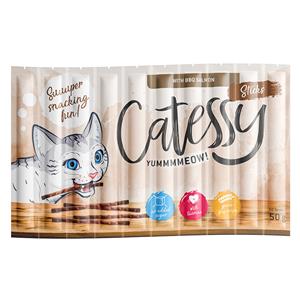 Catessy Sticks 10 x 5 g - BBQ Zalm