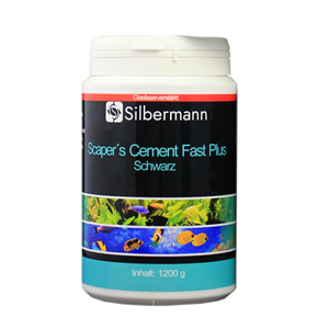 Silbermann Scaper's Cement Fast Plus Schwarz 1200 g