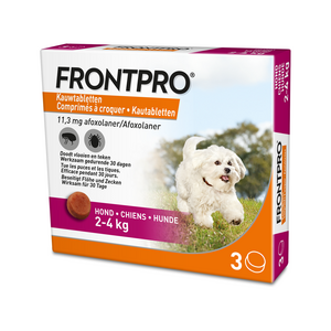 FRONTPRO S - 2-4 kg - 2 x 3 tabletten
