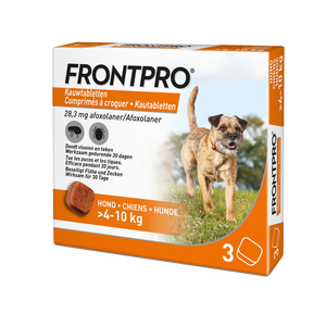 FRONTPRO M - 4-10 kg - 2 x 3 tabletten