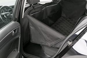 Auto-Rücksitzbezug für Hunde 155x130 cm Teilbar Schwarz TRIXIE - Schwarz