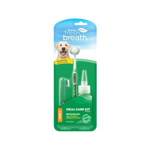 TropiClean Fresh Breath OralCareGel Kit - Dogs