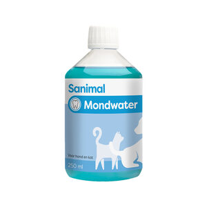 Emax Sanimal Mundwasser für Hund und Katze 250 ml