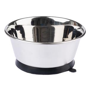 Modern Living Bevestigbare Voerbak Denver, zilver - 525 ml, Ø 14,2 cm