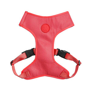 Zee.Dog Adjustable Air Mesh Harness - Neon Coral- Small
