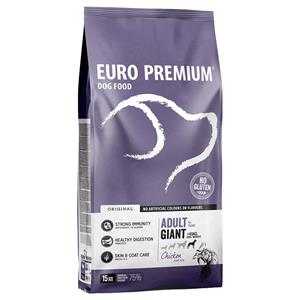 Euro Premium Euro-Premium Giant Adult Kip & Rijst Hondenvoer - 15 kg