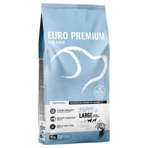 Euro Premium Euro-Premium Large Puppy Kip & Rijst Hondenvoer - 12 kg