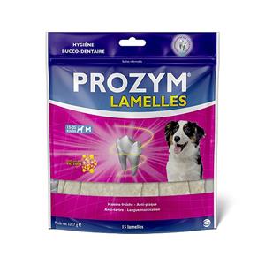 Prozym 2x  Canin Lamellen voor middelgrote honden (15 - 25 kg), 2 x 15 stuks hondensnacks