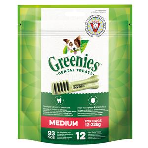Greenies Gebitsverzorgende Kauwsnacks - Medium (340 g)