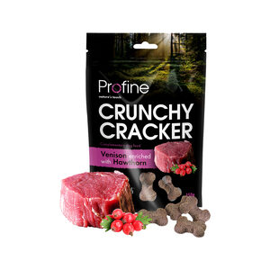 Profine Dog Crunchy Crackers - Hert Meidoorn - 150 gr