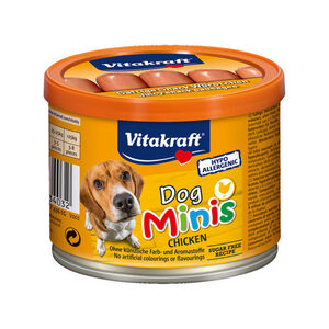 Vitakraft Dog Minis - Kip - 3 x 120 g