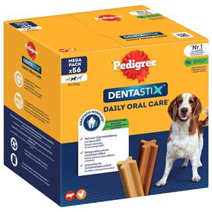 56 Stuks Voor Middelgrote Honden (10-25kg) Pedigree Dentastix
