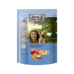 MAC's Meat Bits Hundeleckerlis - Rind - 120 g