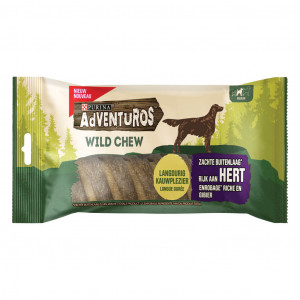 Adventuros Wild Chew Hert - Hondensnacks - M