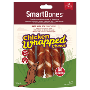SmartBones Chicken Wrap Sticks - Hondensnacks - Kip 5 stuks
